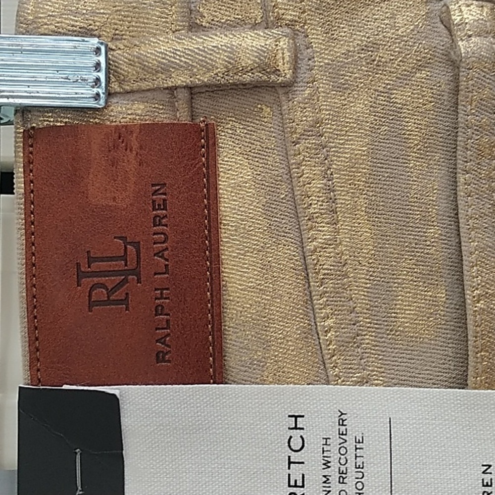 LAUREN Ralph Lauren Black Label Mid Rise Skinny Ankle Jeans Super Stretch sz 0 - Picture 7 of 15